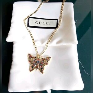 Gucci Butterfly Pendant Charm